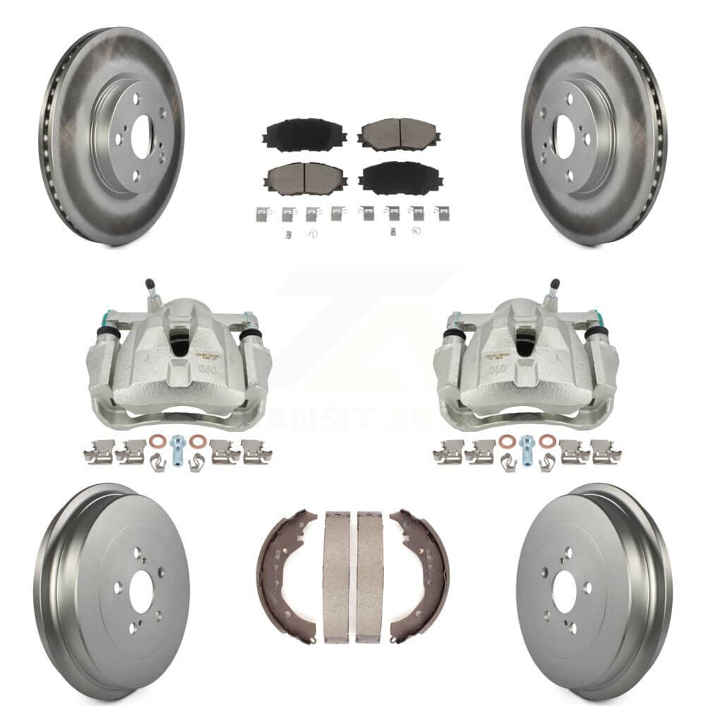 Transit Auto - KCG-100436C - Front and Rear Disc Brake Kits