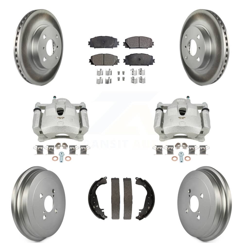 Transit Auto - KCG-100437T - Front and Rear Disc Brake Kits