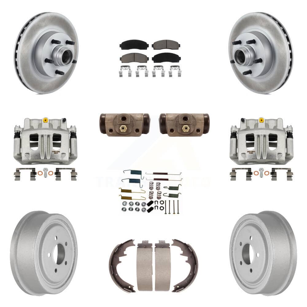 Transit Auto - KCG-100438C - Front and Rear Disc Brake Kits
