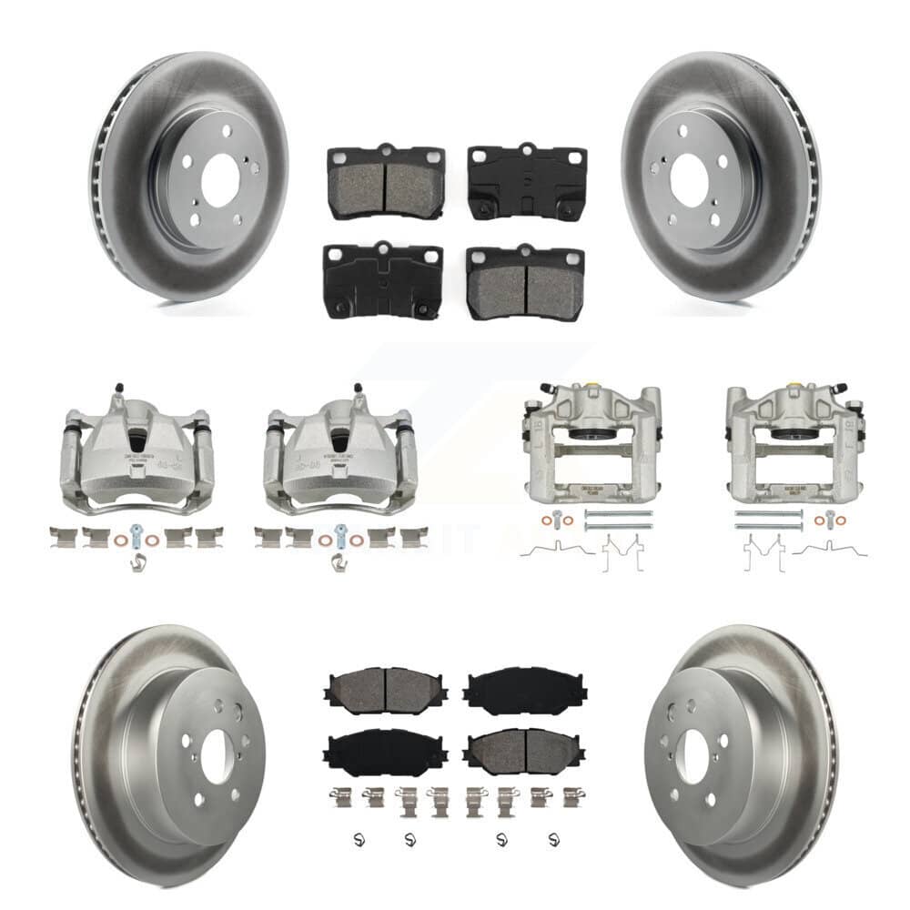 Transit Auto - KCG-100756S - Front and Rear Disc Brake Kits