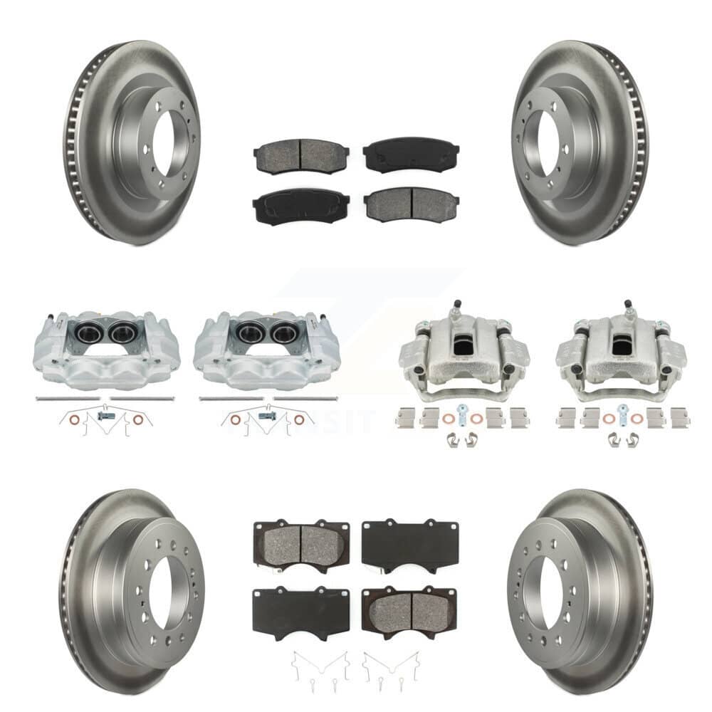 Transit Auto - KCG-100761S - Front and Rear Disc Brake Kits