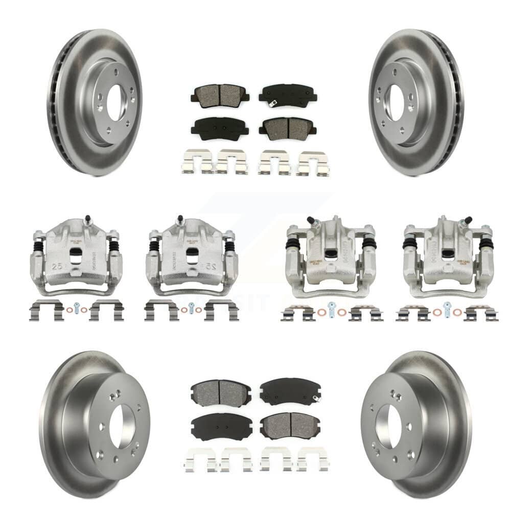 Transit Auto - KCG-100769S - Front and Rear Disc Brake Kits