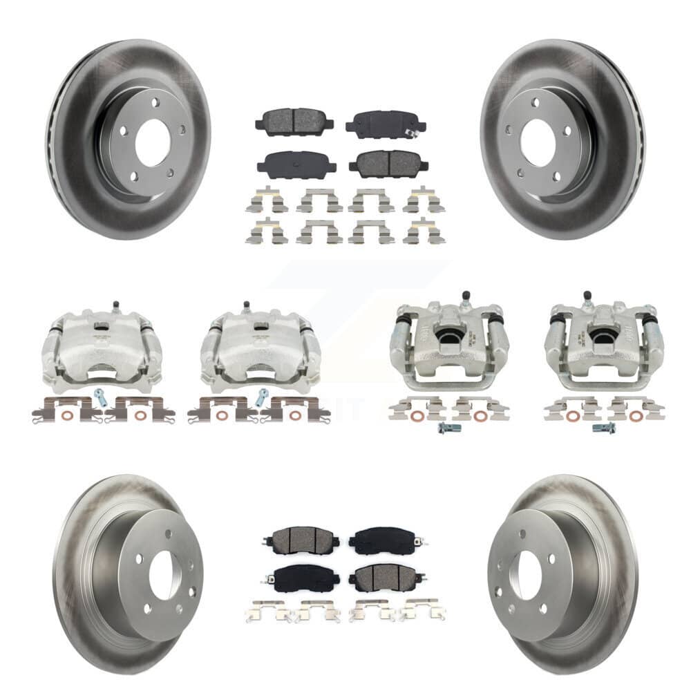 Transit Auto - KCG-100771S - Front and Rear Disc Brake Kits