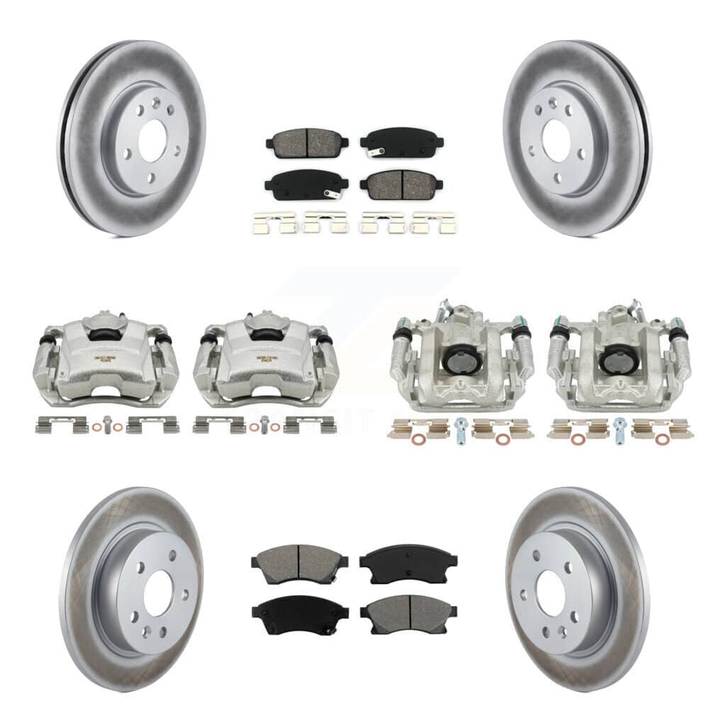 Transit Auto - KCG-100773S - Front and Rear Disc Brake Kits