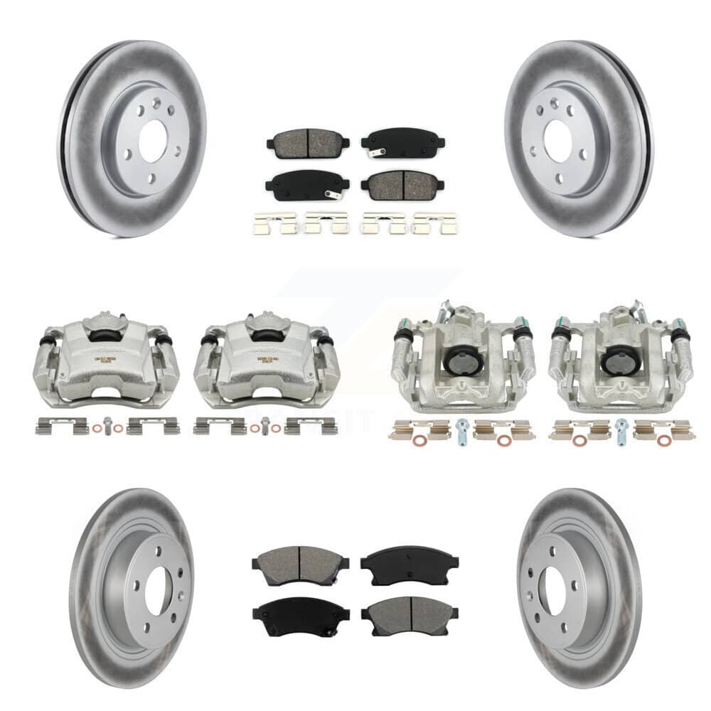 Transit Auto - KCG-100774S - Front and Rear Disc Brake Kits