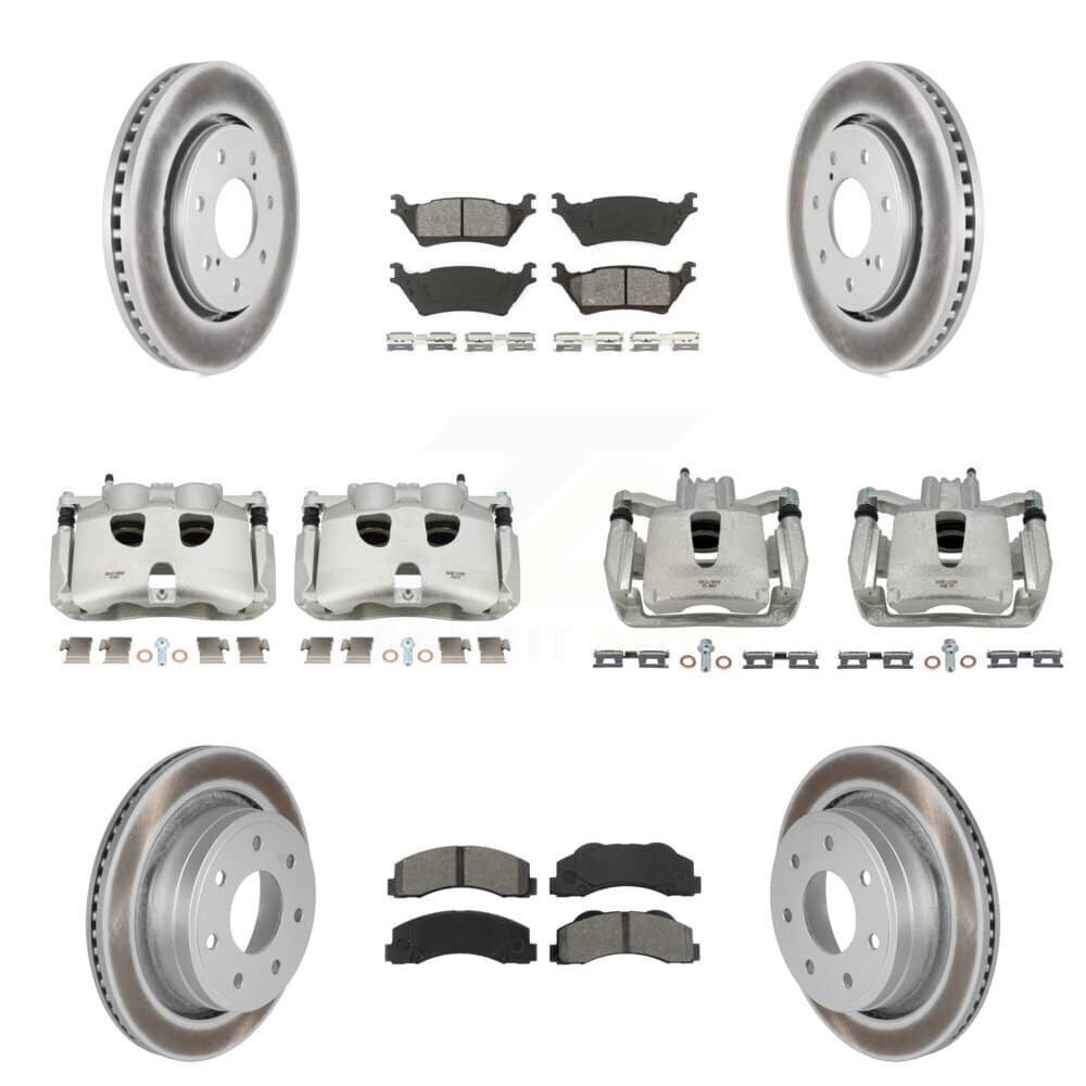 Transit Auto - KCG-100777S - Front and Rear Disc Brake Kits