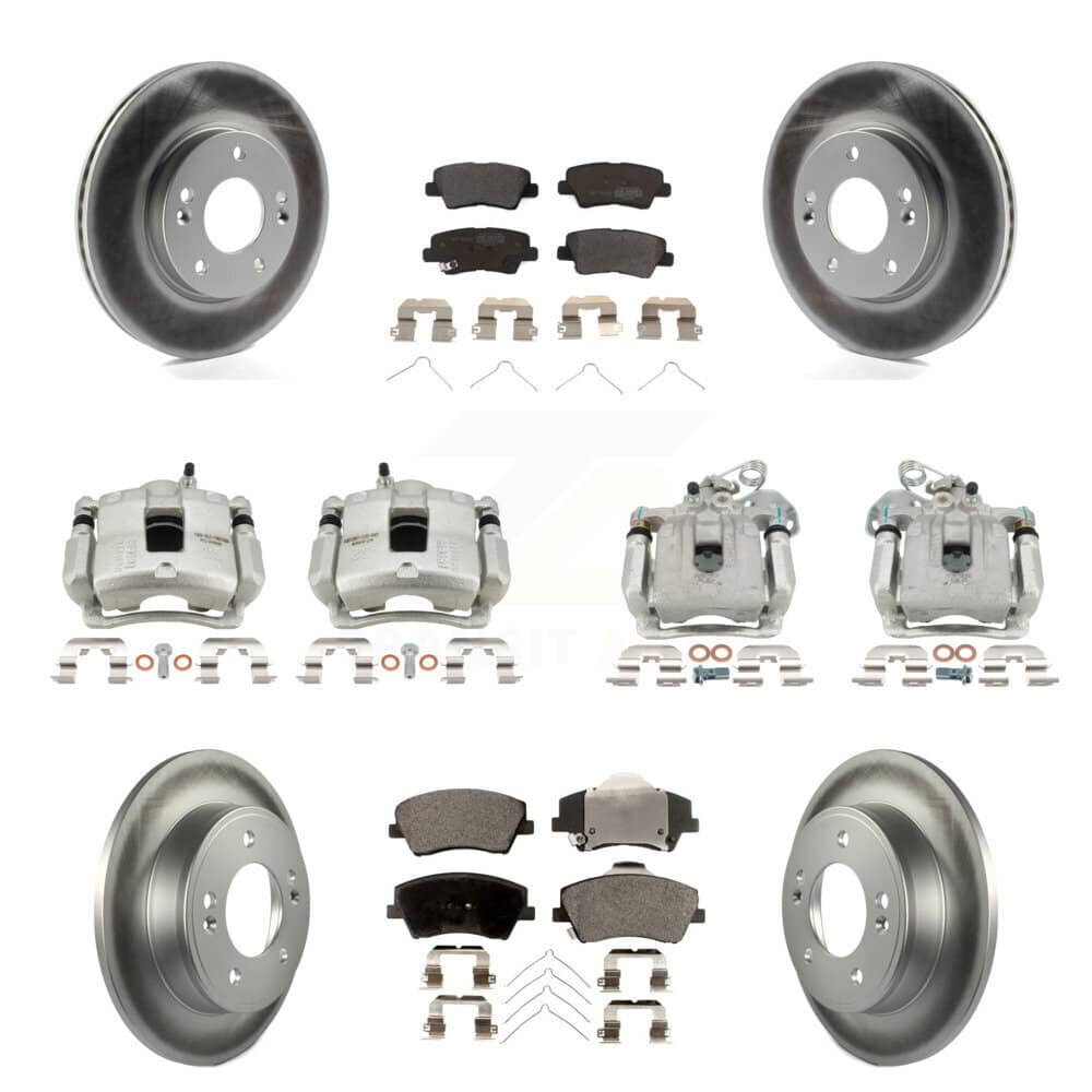 Transit Auto - KCG-100779P - Front and Rear Disc Brake Kits