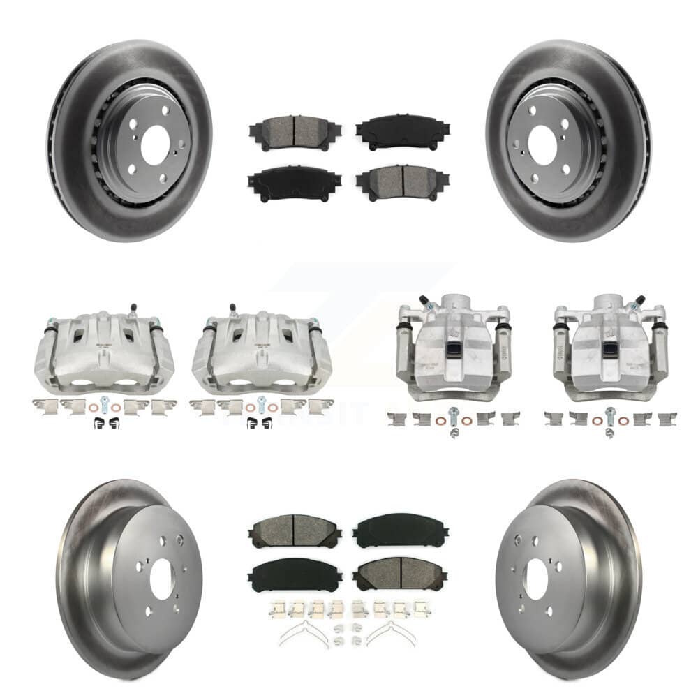 Transit Auto - KCG-100784S - Front and Rear Disc Brake Kits