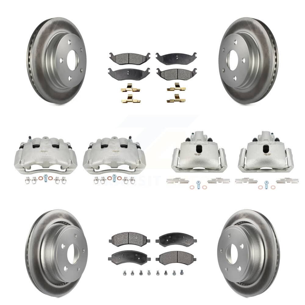 Transit Auto - KCG-100785T - Front and Rear Disc Brake Kits