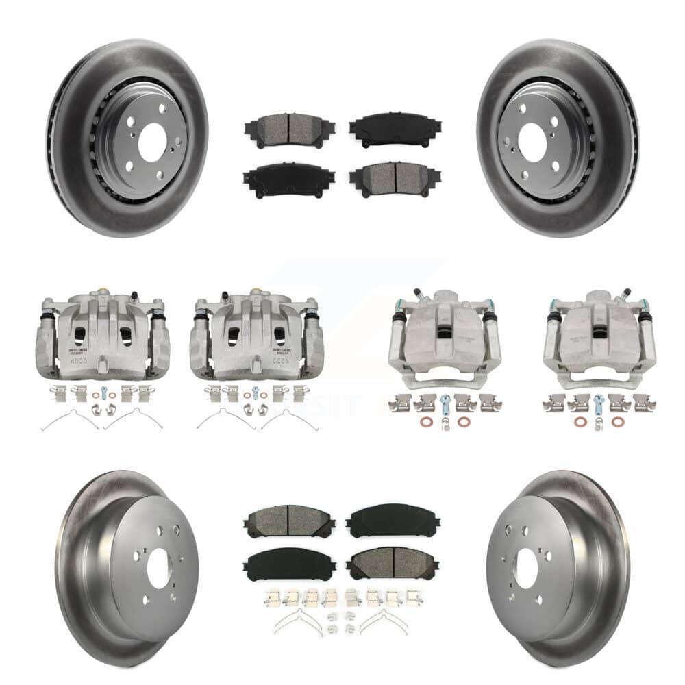 Transit Auto - KCG-100786S - Front and Rear Disc Brake Kits