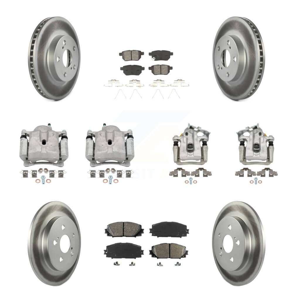 Transit Auto - KCG-100787S - Front and Rear Disc Brake Kits