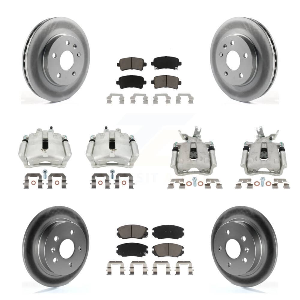 Transit Auto - KCG-100789C - Front and Rear Disc Brake Kits