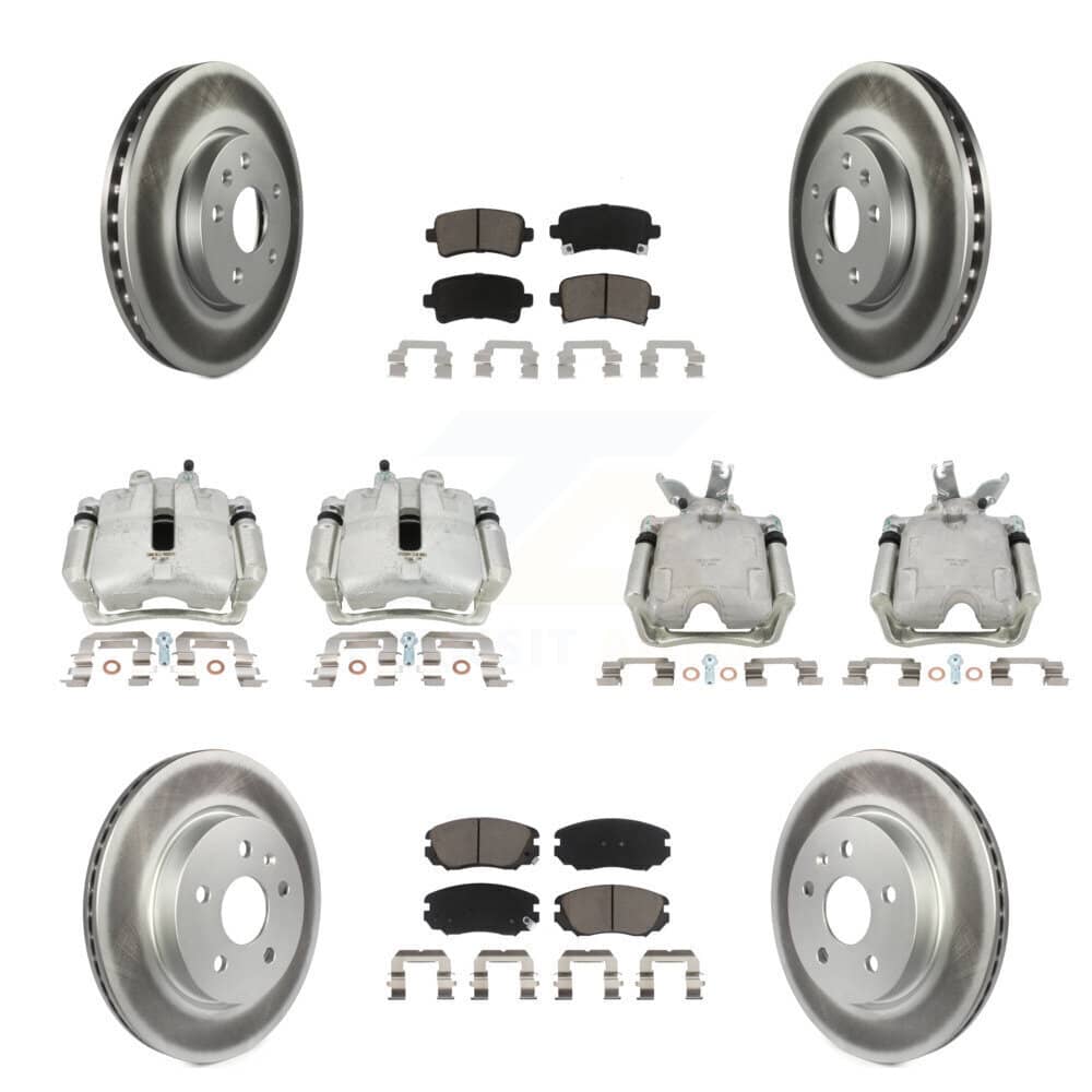 Transit Auto - KCG-100790C - Front and Rear Disc Brake Kits