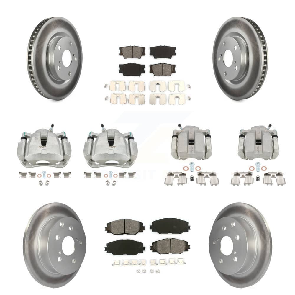 Transit Auto - KCG-100790S - Front and Rear Disc Brake Kits