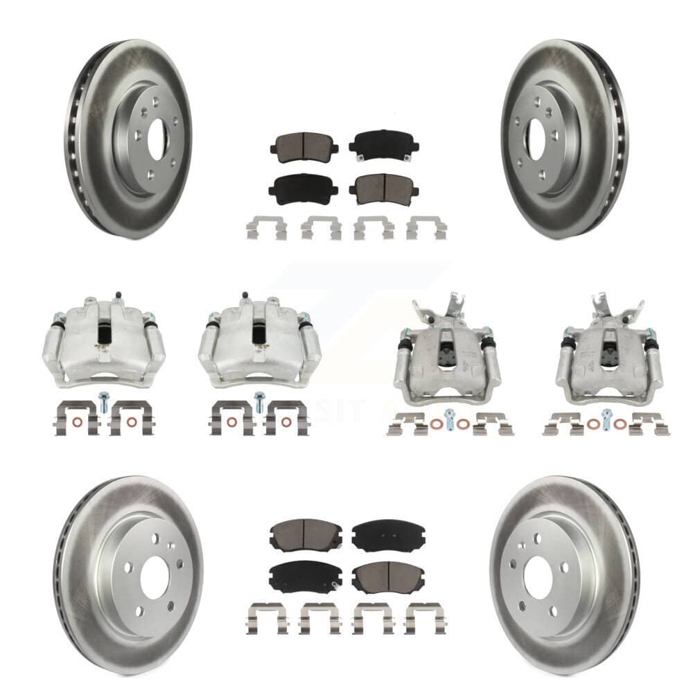 Transit Auto - KCG-100791C - Front and Rear Disc Brake Kits