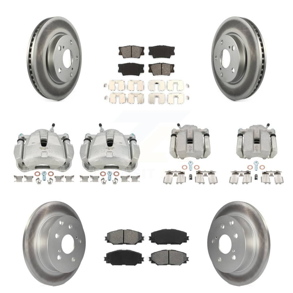 Transit Auto - KCG-100791S - Front and Rear Disc Brake Kits