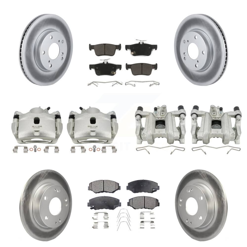 Transit Auto - KCG-100793P - Front and Rear Disc Brake Kits