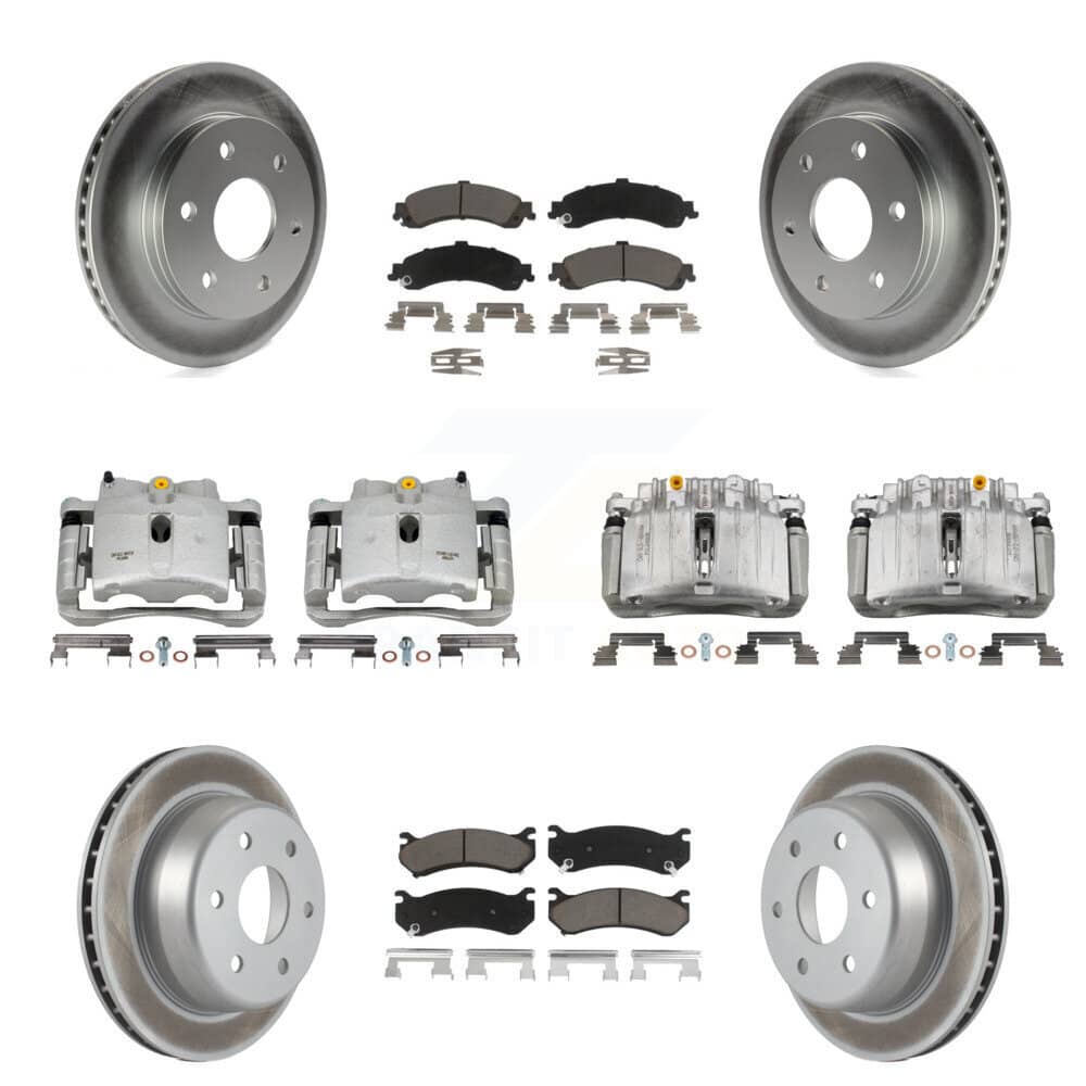 Transit Auto - KCG-100794C - Front and Rear Disc Brake Kits