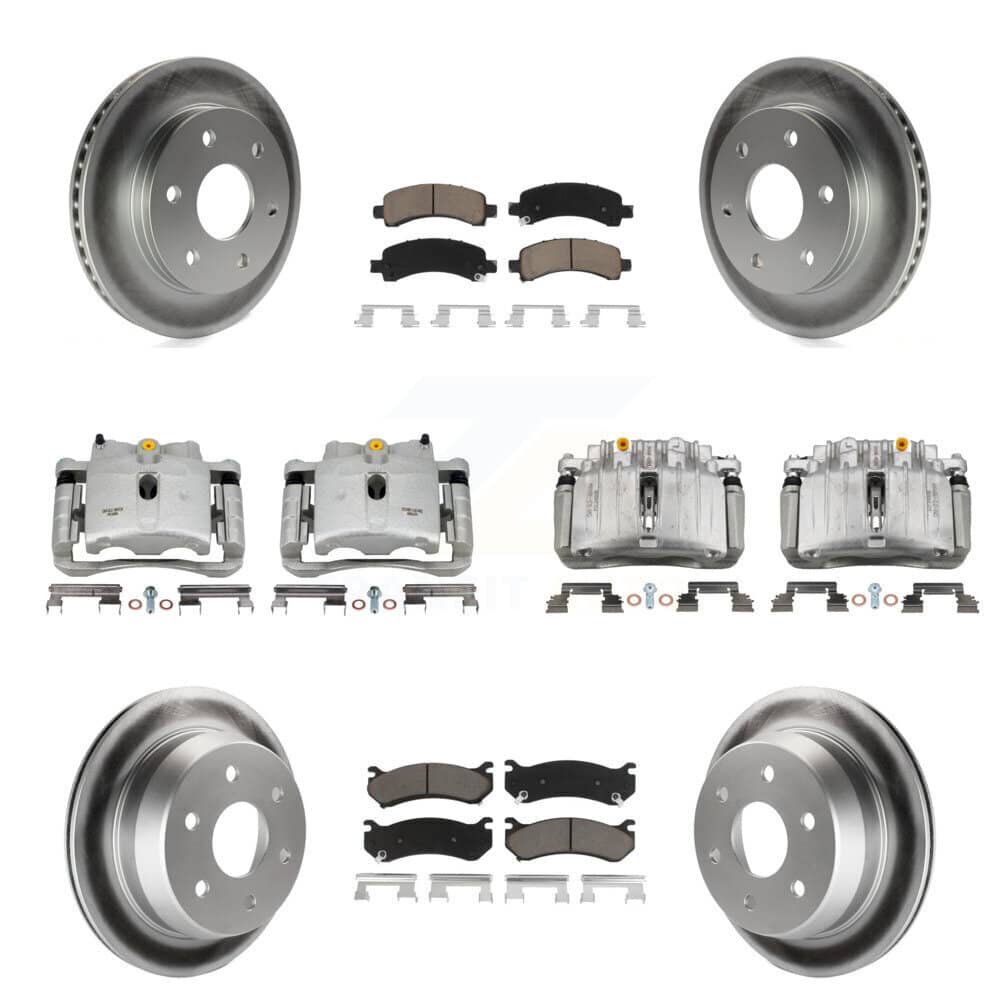 Transit Auto - KCG-100795C - Front and Rear Disc Brake Kits