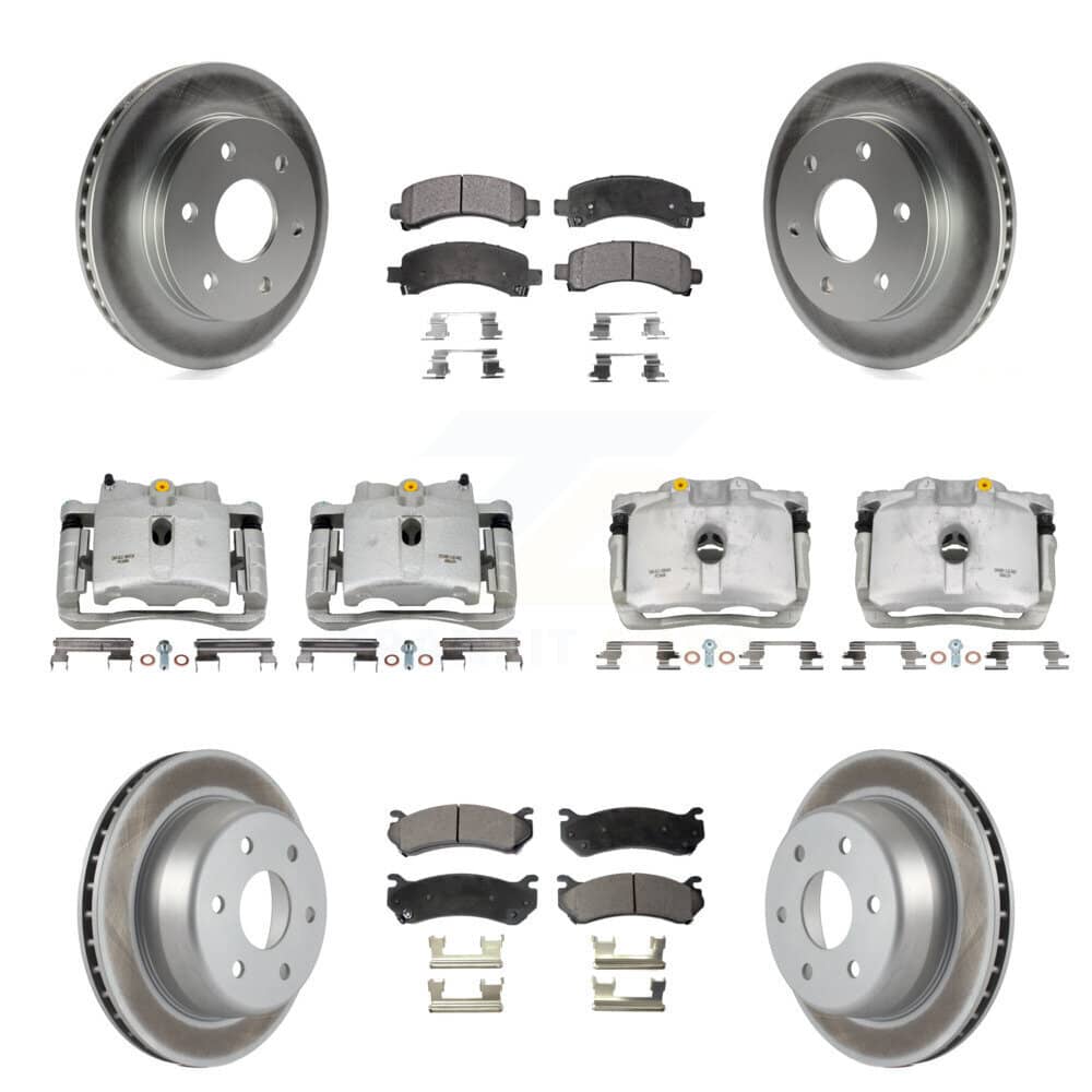 Transit Auto - KCG-100796T - Front and Rear Disc Brake Kits