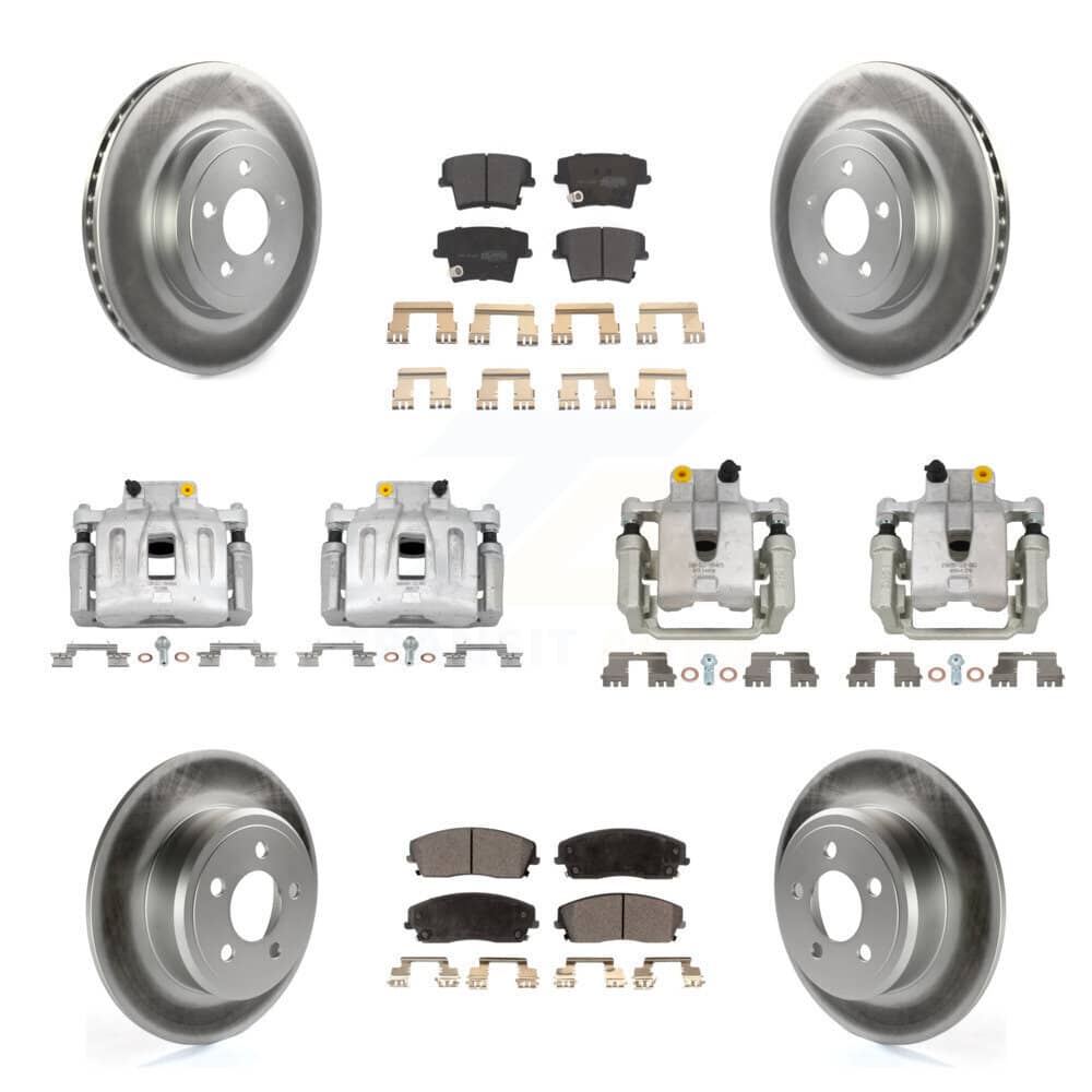 Transit Auto - KCG-100797P - Front and Rear Disc Brake Kits