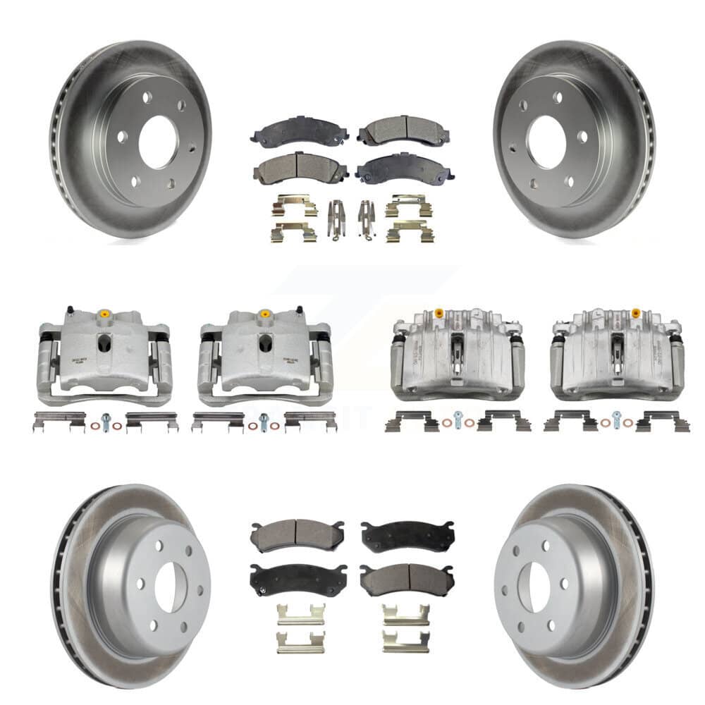 Transit Auto - KCG-100797T - Front and Rear Disc Brake Kits