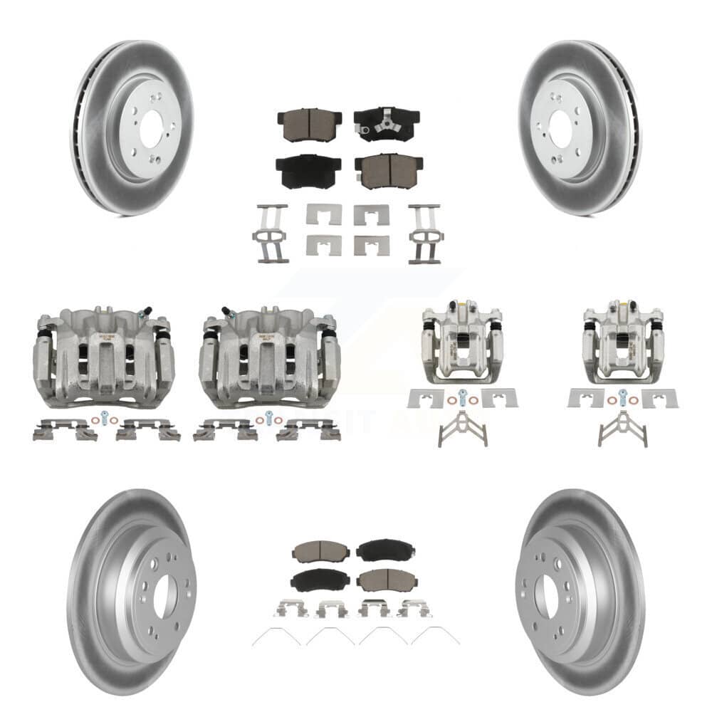 Transit Auto - KCG-100798C - Front and Rear Disc Brake Kits