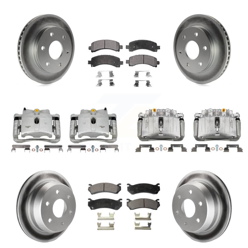 Transit Auto - KCG-100798T - Front and Rear Disc Brake Kits