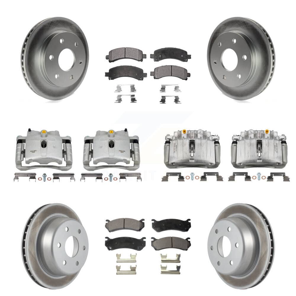 Transit Auto - KCG-100799T - Front and Rear Disc Brake Kits