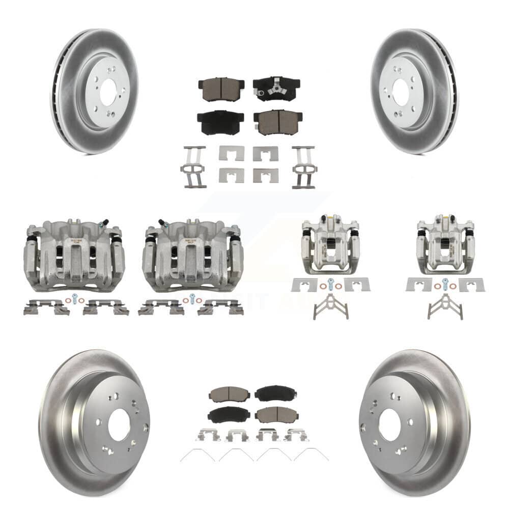 Transit Auto - KCG-100801C - Front and Rear Disc Brake Kits