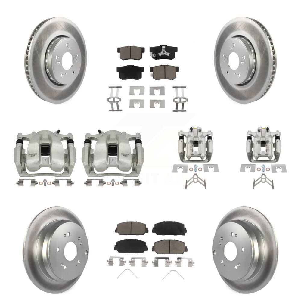 Transit Auto - KCG-100802C - Front and Rear Disc Brake Kits