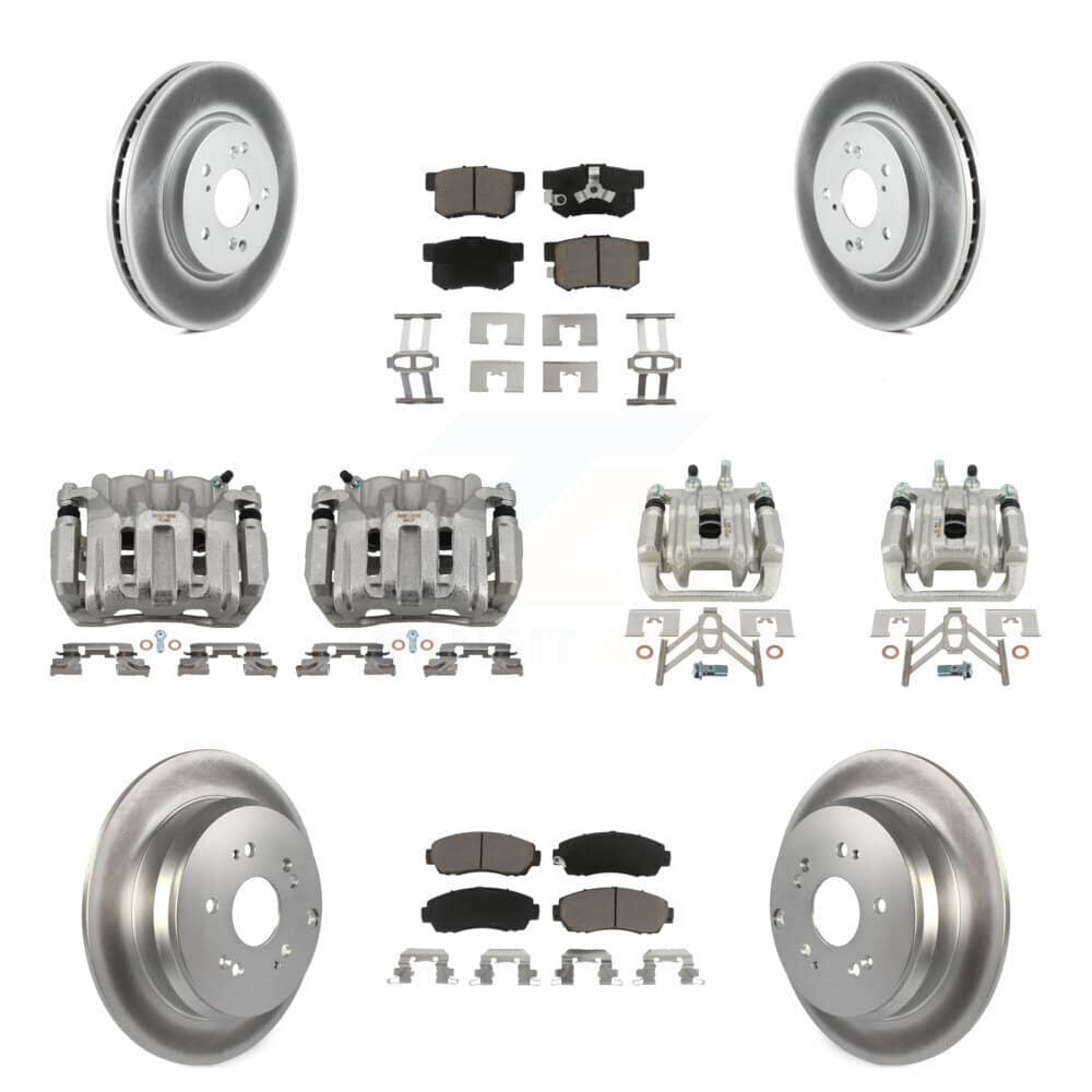 Transit Auto - KCG-100804C - Front and Rear Disc Brake Kits