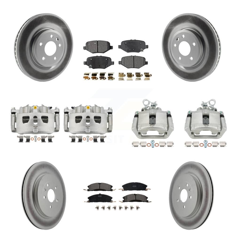 Transit Auto - KCG-100805T - Front and Rear Disc Brake Kits