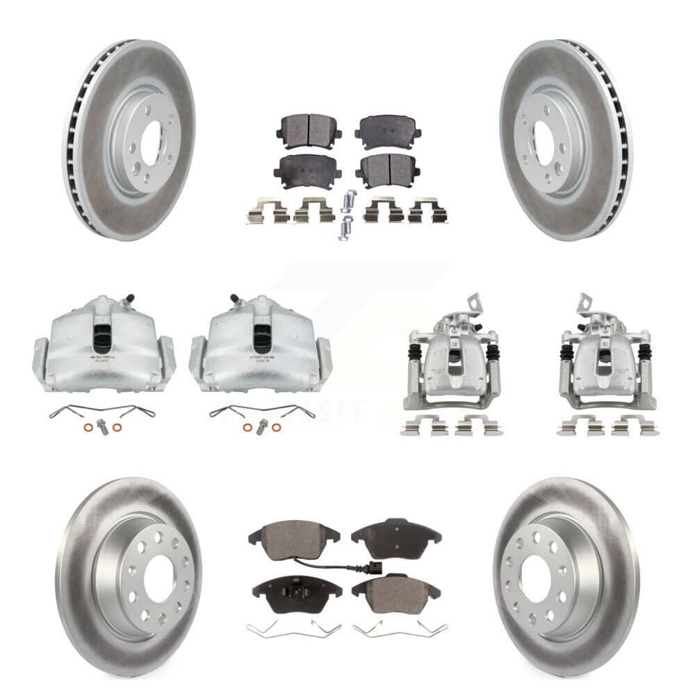 Transit Auto - KCG-100807P - Front and Rear Disc Brake Kits