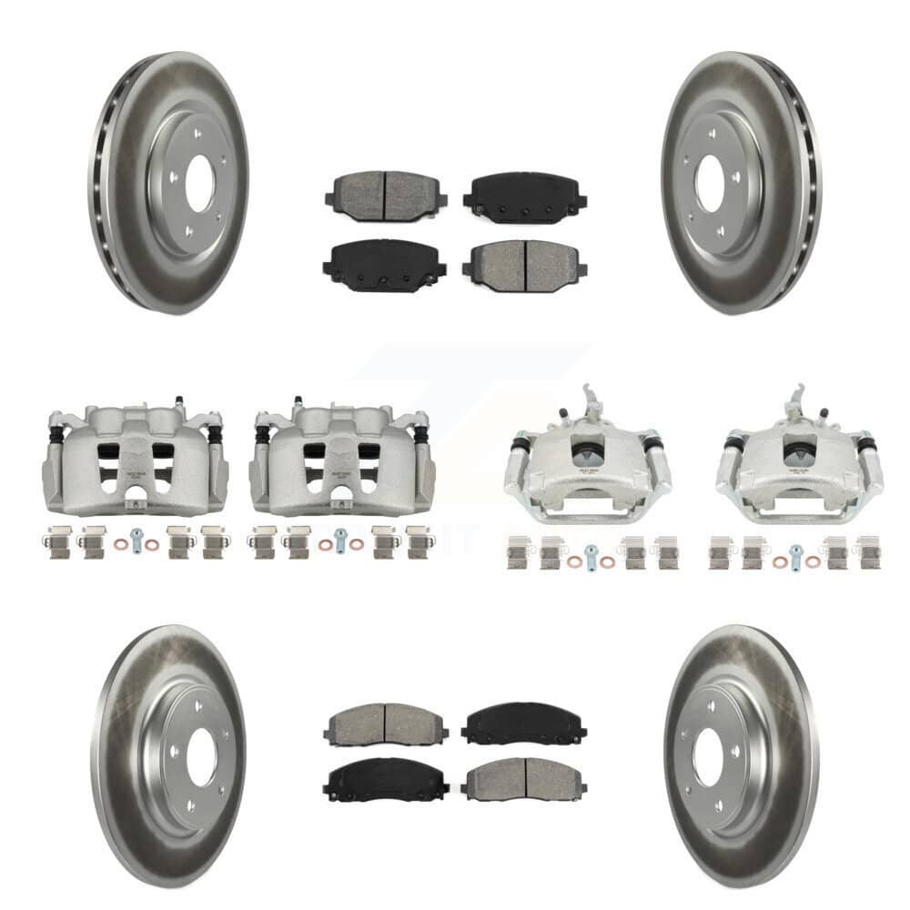 Transit Auto - KCG-100807S - Front and Rear Disc Brake Kits