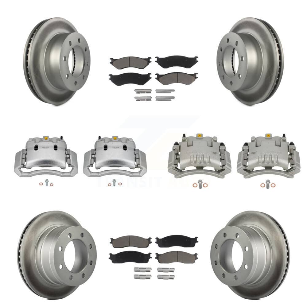 Transit Auto - KCG-100808C - Front and Rear Disc Brake Kits