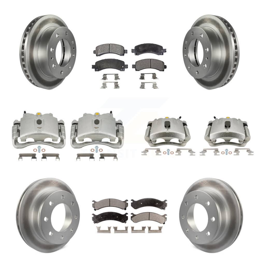 Transit Auto - KCG-100809P - Front and Rear Disc Brake Kits