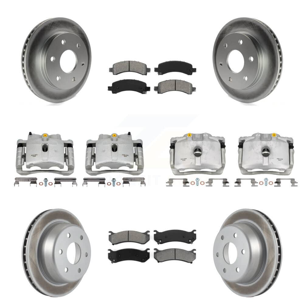 Transit Auto - KCG-100809S - Front and Rear Disc Brake Kits