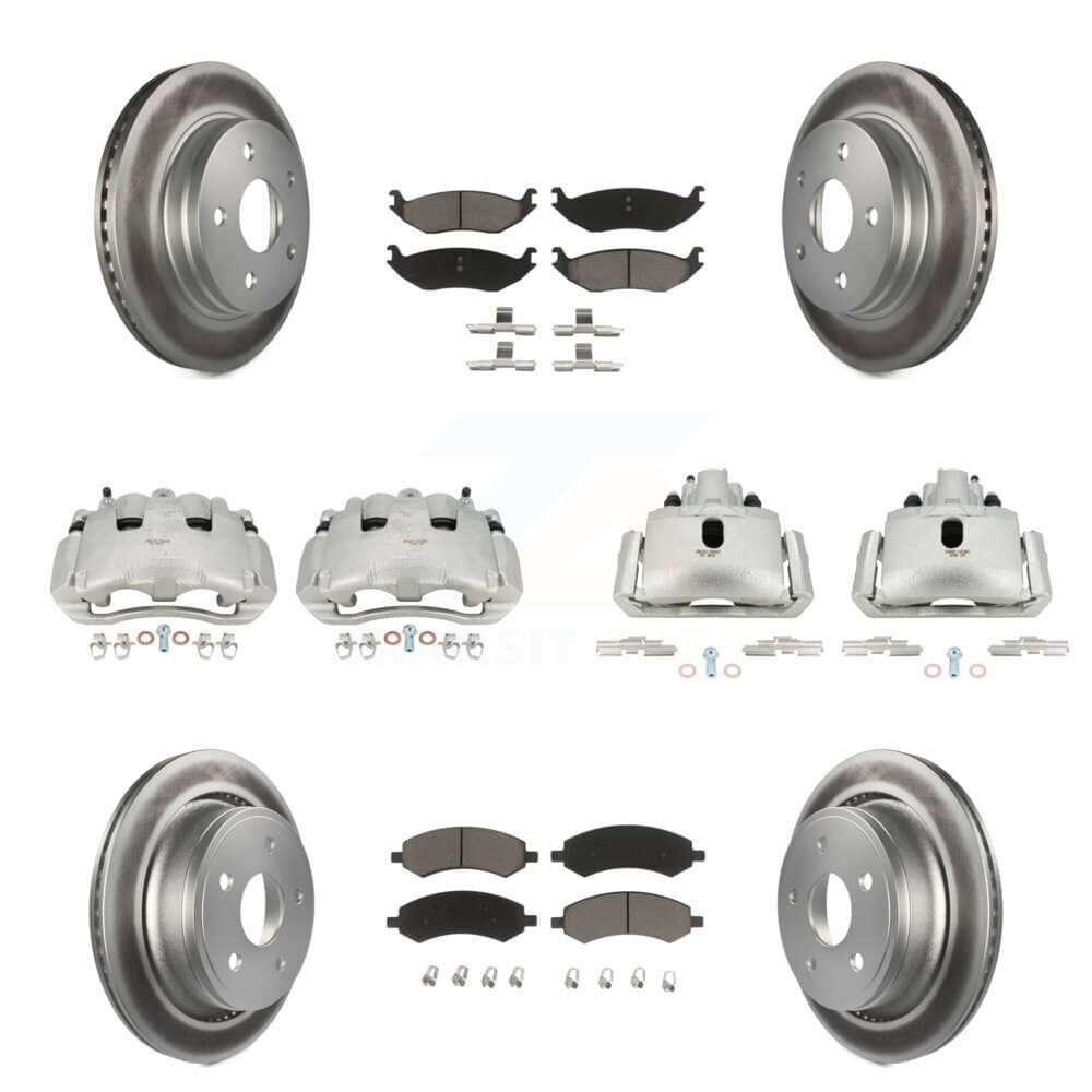 Transit Auto - KCG-100810C - Front and Rear Disc Brake Kits