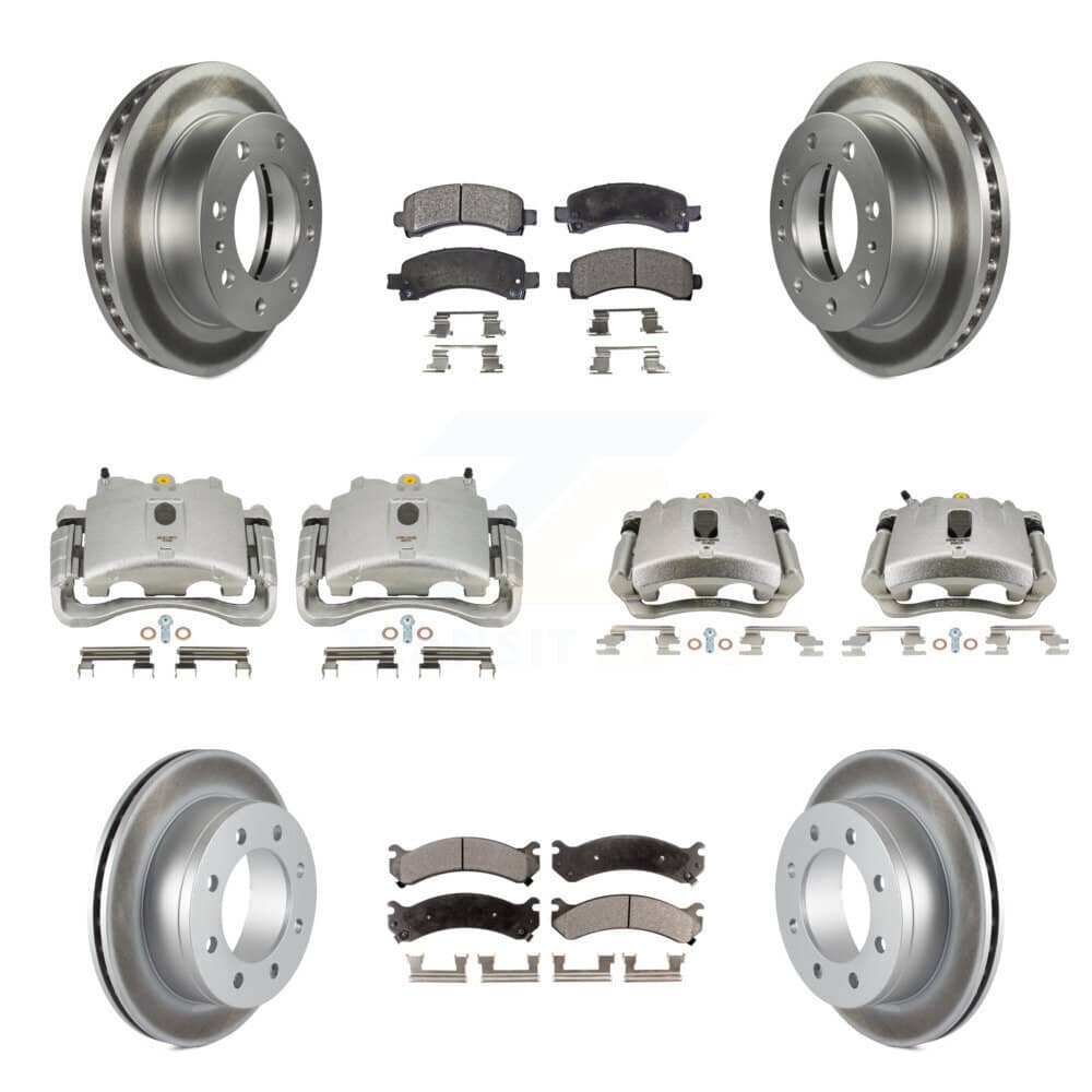 Transit Auto - KCG-100810P - Front and Rear Disc Brake Kits