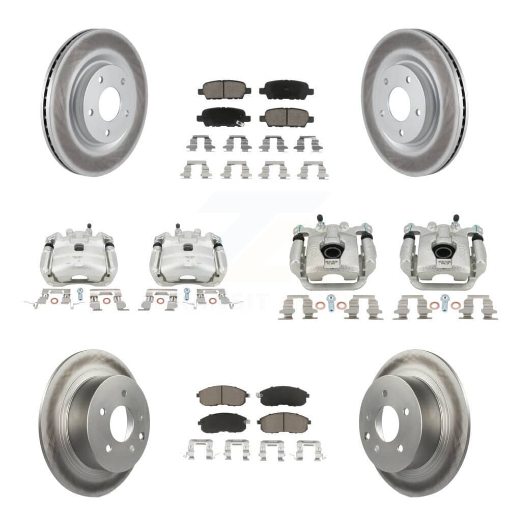 Transit Auto - KCG-100812C - Front and Rear Disc Brake Kits