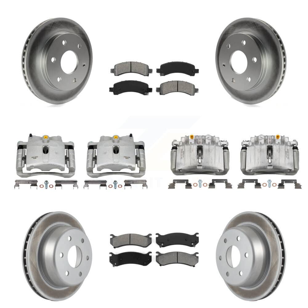 Transit Auto - KCG-100812S - Front and Rear Disc Brake Kits