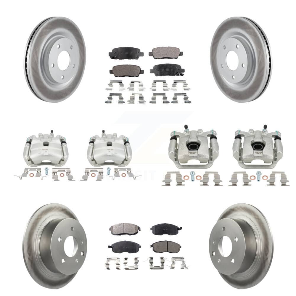 Transit Auto - KCG-100812T - Front and Rear Disc Brake Kits