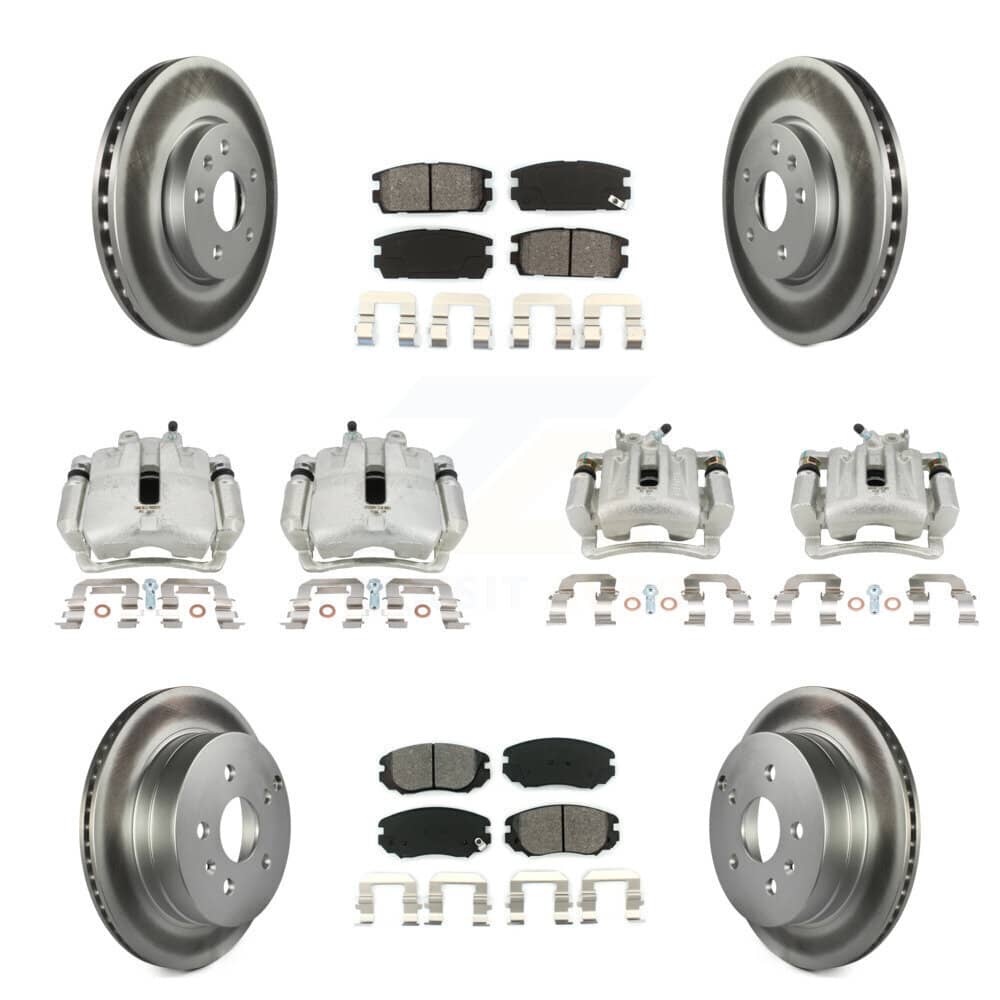 Transit Auto - KCG-100814S - Front and Rear Disc Brake Kits
