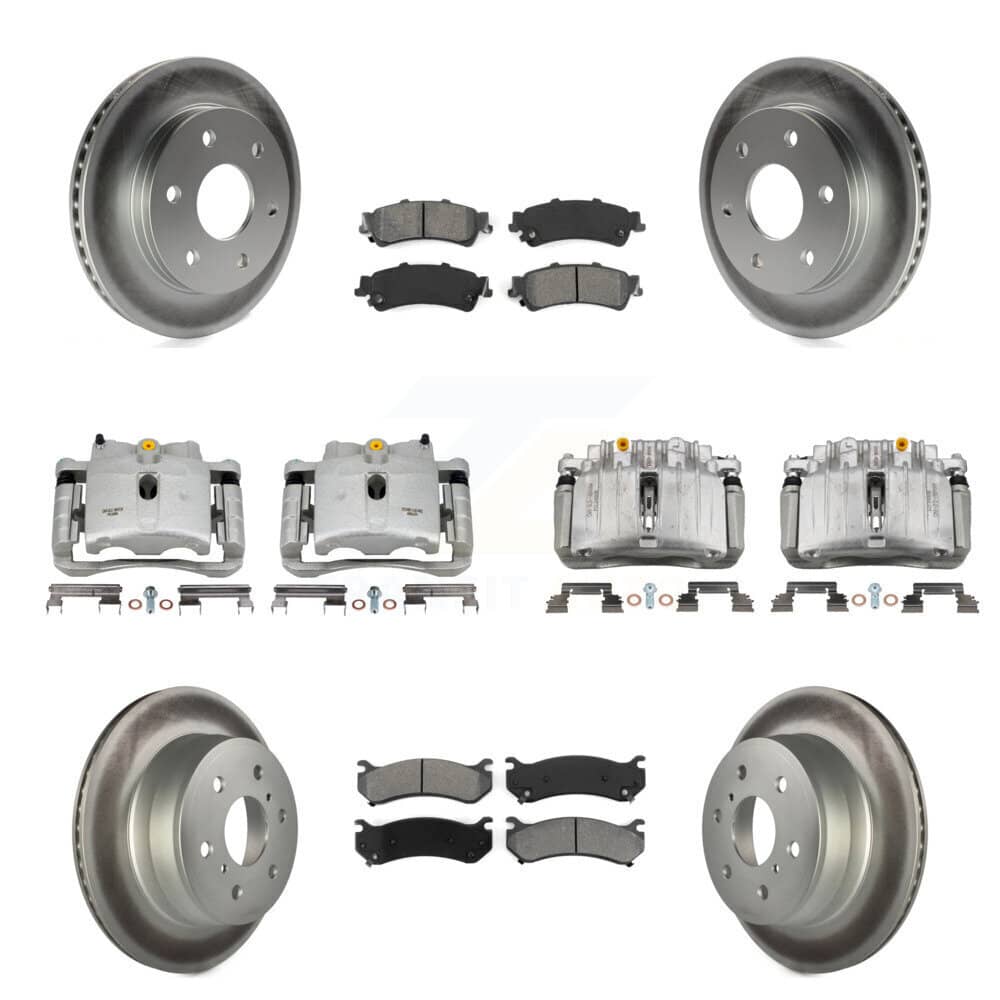 Transit Auto - KCG-100819S - Front and Rear Disc Brake Kits