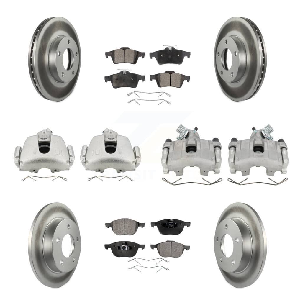 Transit Auto - KCG-100821T - Front and Rear Disc Brake Kits