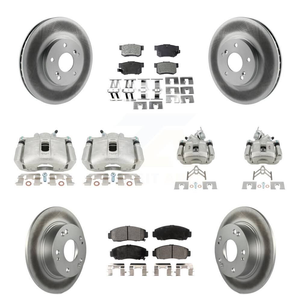 Transit Auto - KCG-100822P - Front and Rear Disc Brake Kits
