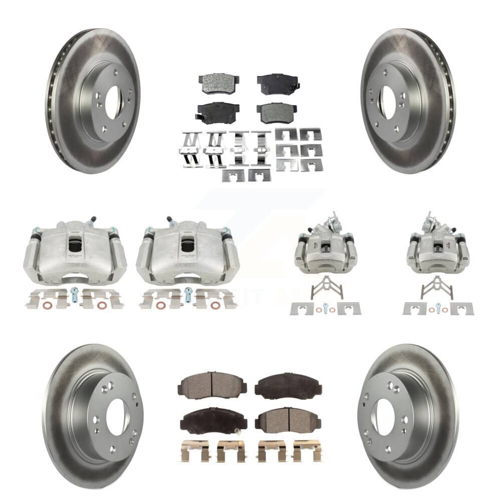 Transit Auto - KCG-100824P - Front and Rear Disc Brake Kits