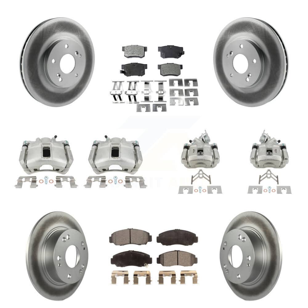 Transit Auto - KCG-100825P - Front and Rear Disc Brake Kits