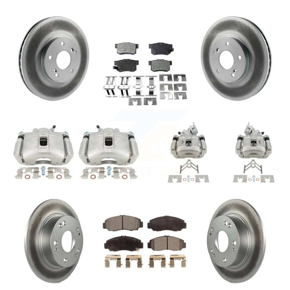 Transit Auto - KCG-100826P - Front and Rear Disc Brake Kits